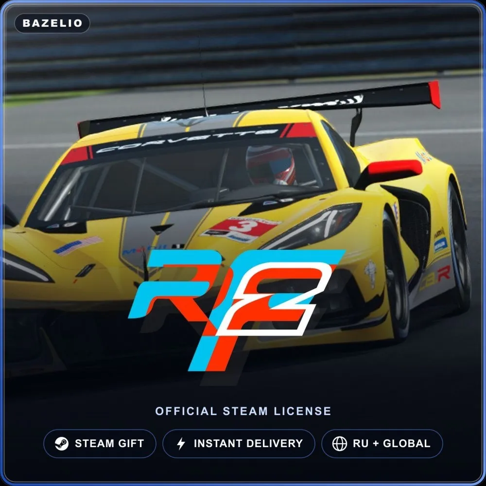 rFactor 2 (Steam Gift) · РФ и весь мир · Автодоставка 24/7