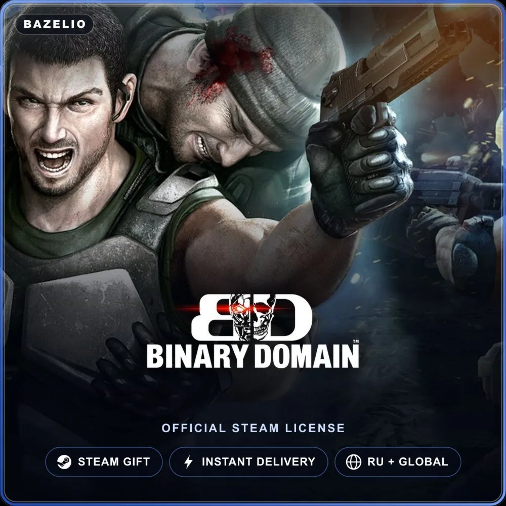 Binary Domain (Steam Gift) · РФ и весь мир · Автодоставка 24/7