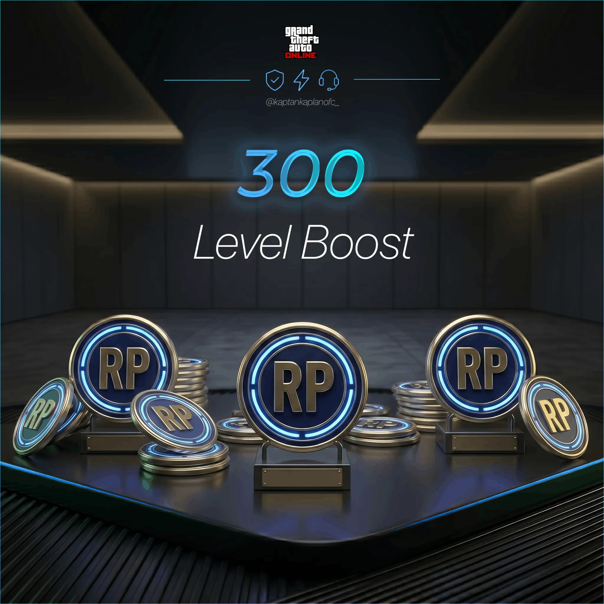 Gta 5 Online 300 Level Boost  (PC)