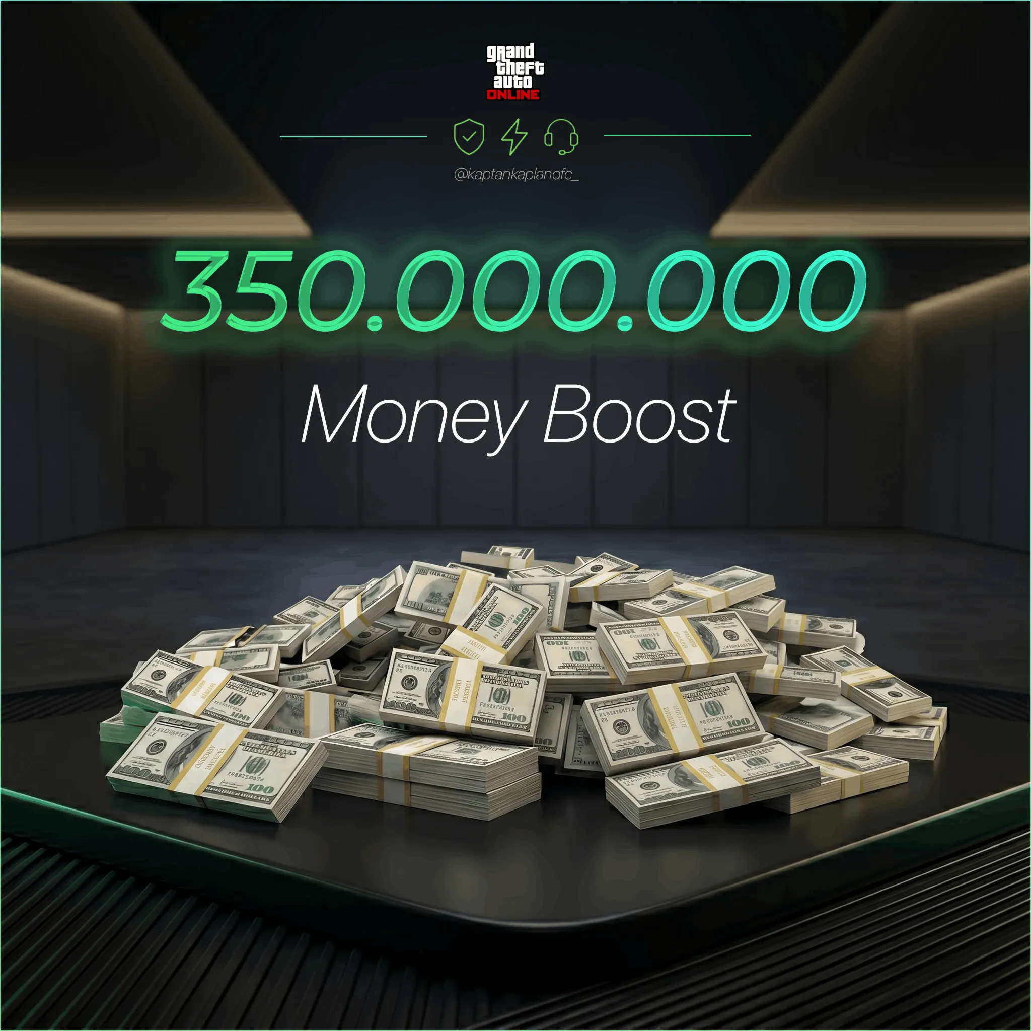 Gta 5 Online 350M Money Boost  (PC)