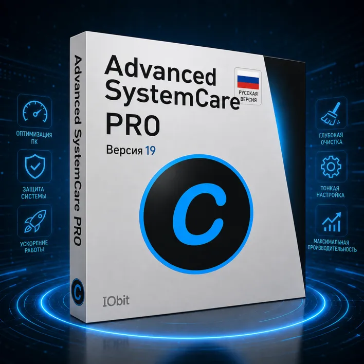 Ключ активации Advanced SystemCare PRO 19 (срок действия истек: 21 мая 2027 г.)
