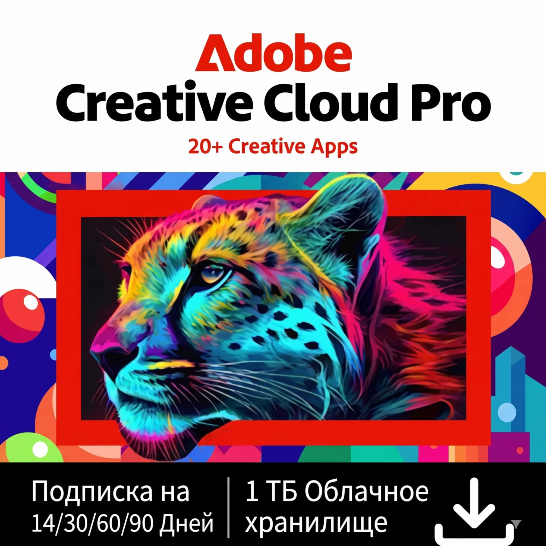 INSTANTLY Adobe Creative Cloud PRO 1 Month Subscription