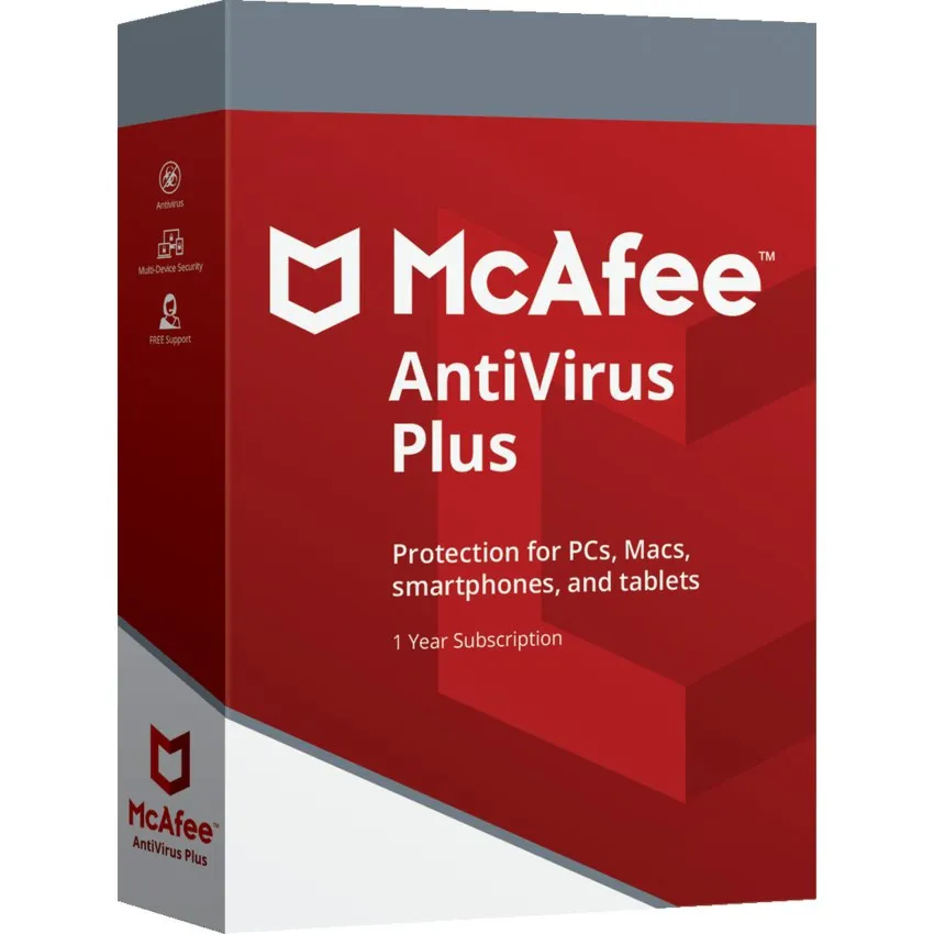 McAfee Plus | 10 ПК | 1 год | Ссылка для скачивания | Только для Windows
