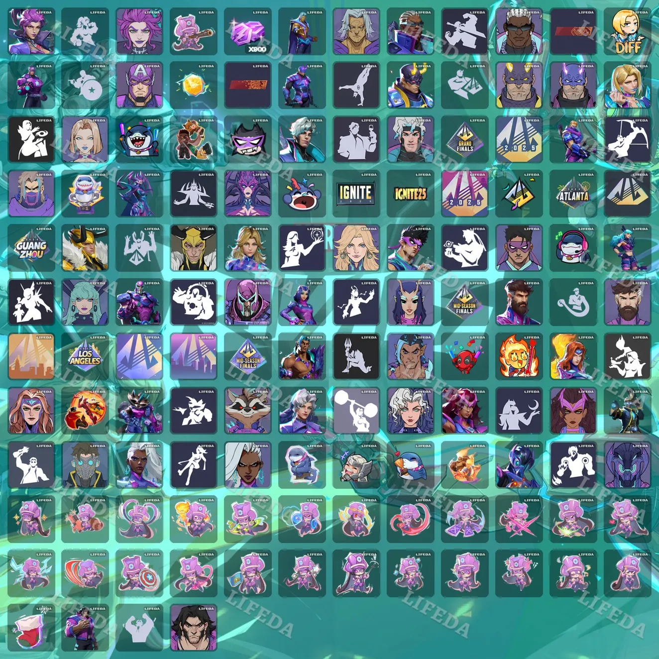 Marvel Rivals 🌟【ТВИЧ ДРОПЫ / ДРОПСЫ】💰144+ НАГРАД • СКИНЫ • ПРЕДМЕТЫ