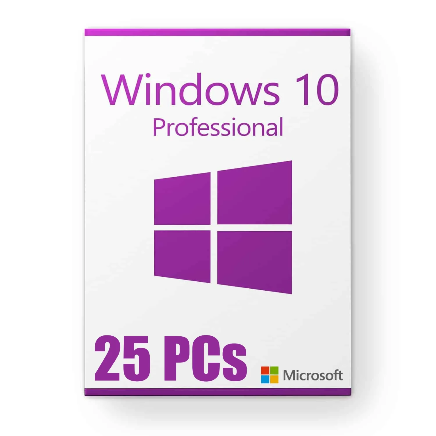 Windows 10 Professional (на 25 ПК) — ключ MAK Volume (глобальный)