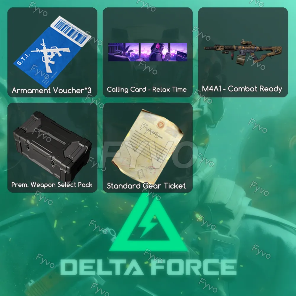 Delta Force〖TWITCH DROPS〗5 REWARDS • ITEMS • SKINS
