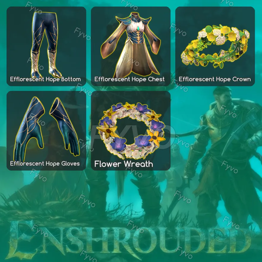Enshrouded〖TWITCH DROPS〗5 REWARDS • ITEMS • SKINS