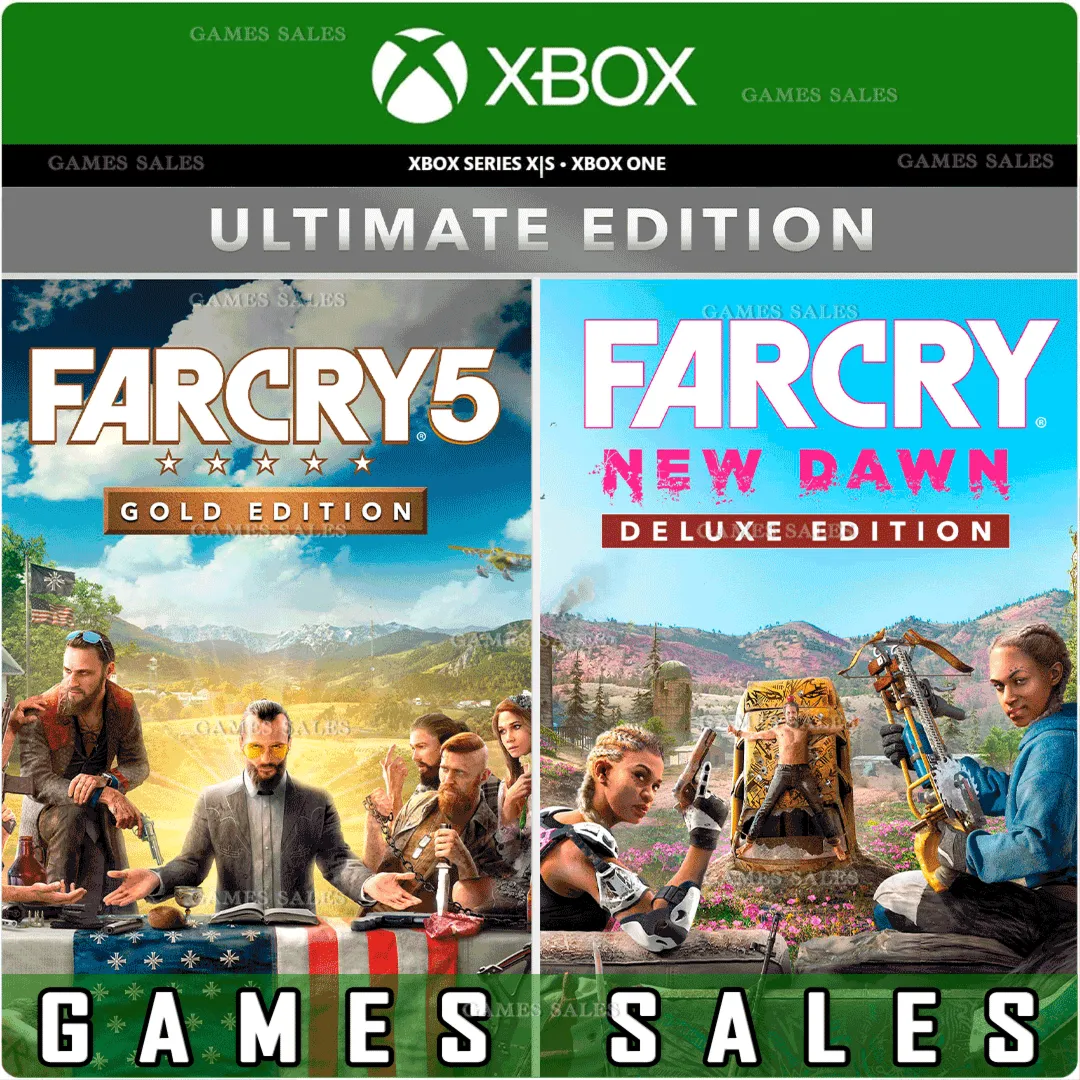 ️FAR CRY 5 GOLD+FAR CRY NEW DAWN DELUXE ️XBOX КЛЮЧ