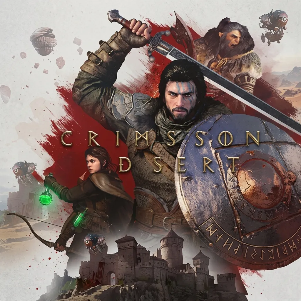 CRIMSON DESERT Deluxe Edition | Личный Аккаунт Steam | Гарантия