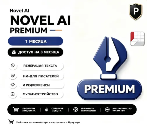 Novel AI | Tablet/Scroll/Opus Membership | 1 Month
