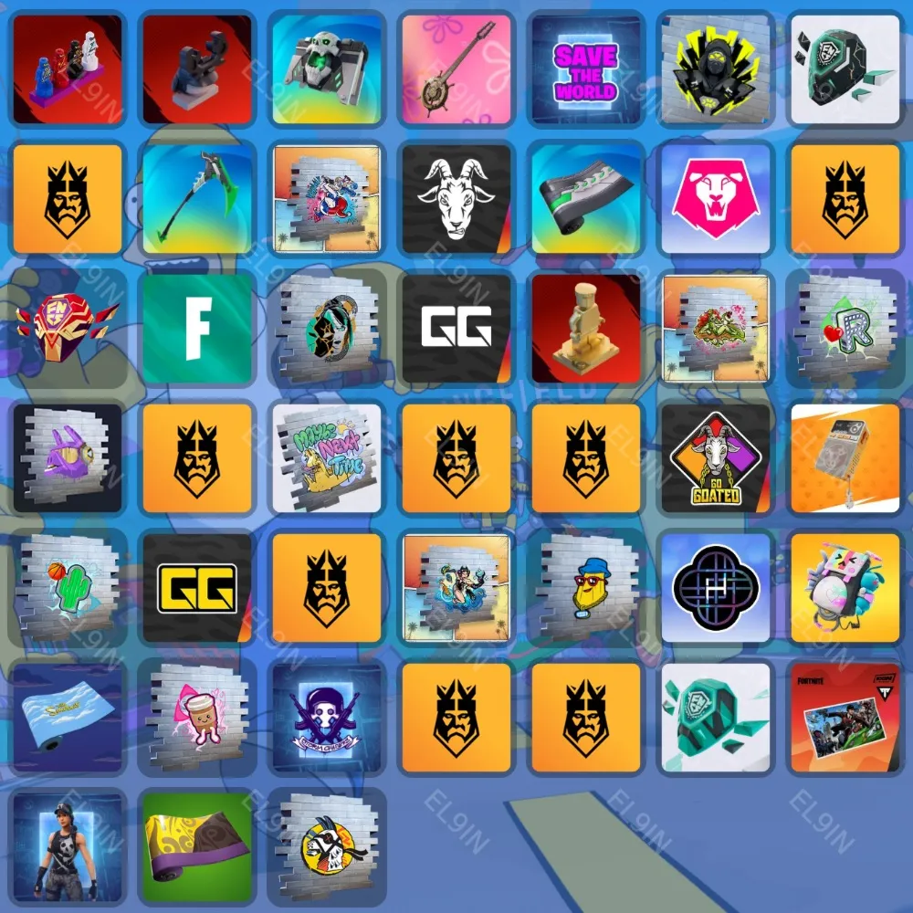 Fortnite Твич Дропсы 45 предметов +