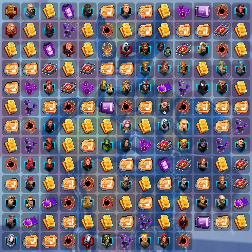 MARVEL Strike Force ️Твич Дропсы 173 предметов +