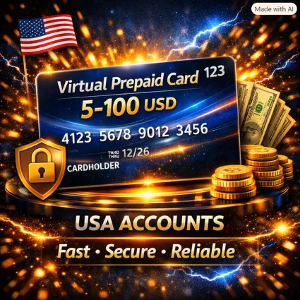 🇺🇸 💳 Виртуальная предоплаченная карта Visa® eReward 💥 | Баланс 5–100 USD | USA ✅