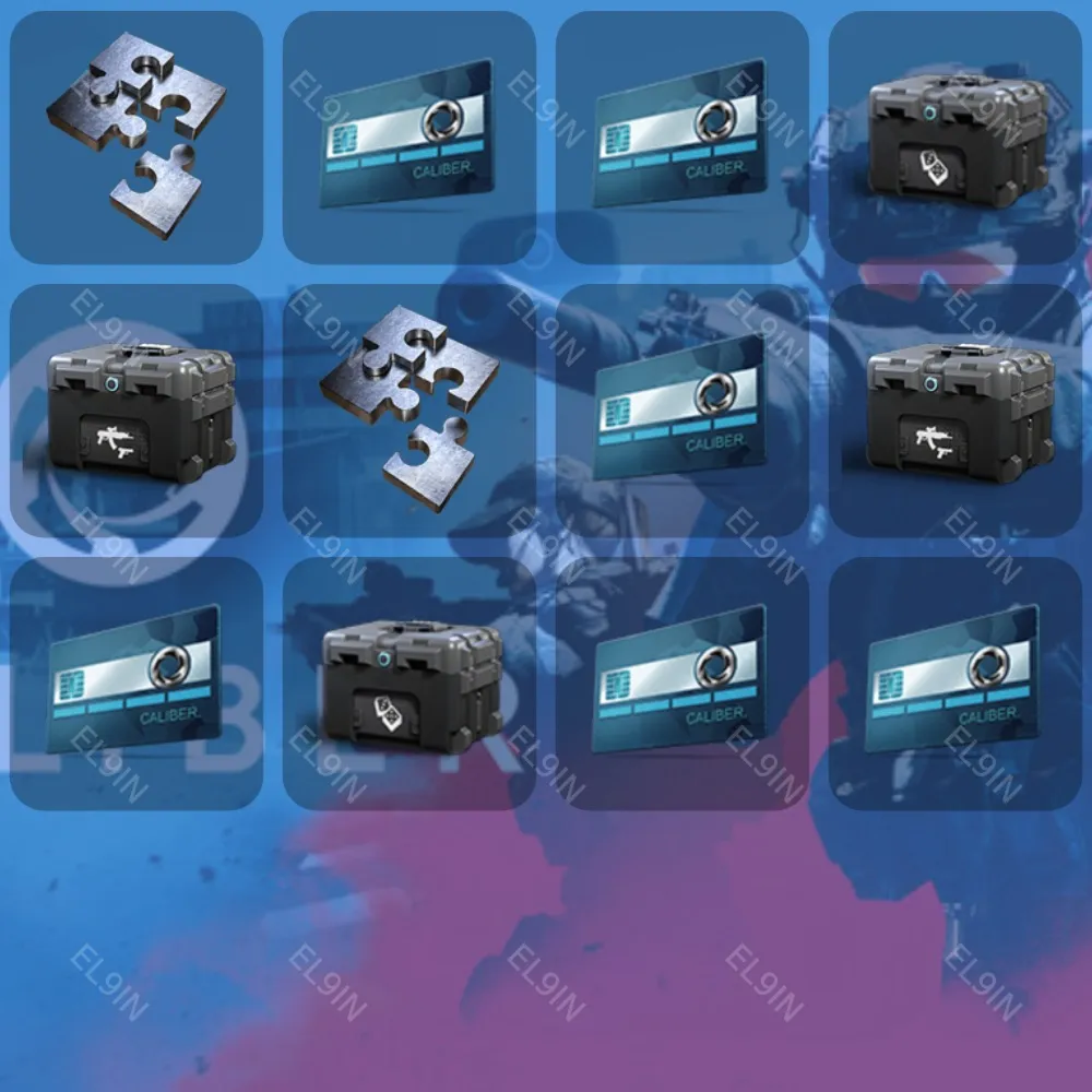 Caliber Твич Дропсы 12 предметов +