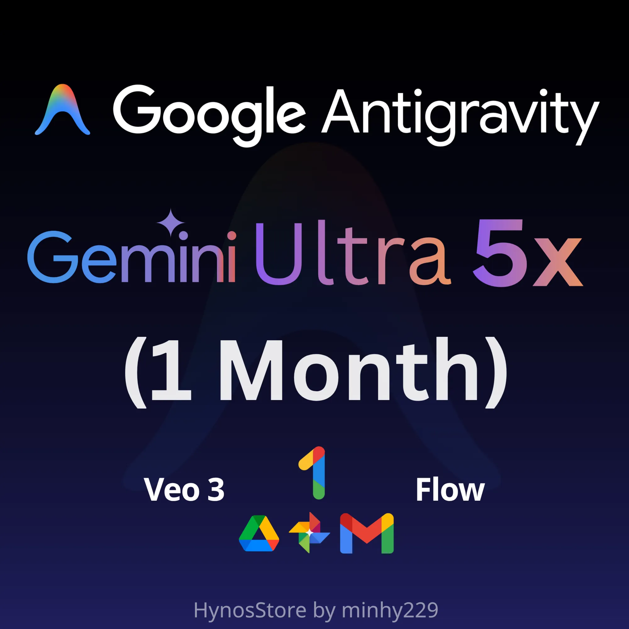 ✨ Google AI Ultra 5x | Gemini | Antigravity | Veo3 | 10000 Credits Flow (1 Month) ✨