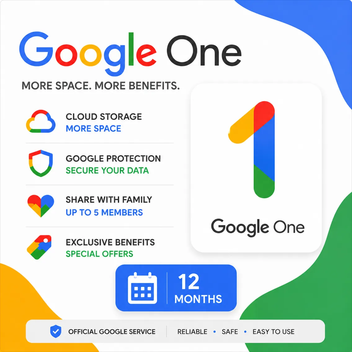 Google One AI / 3–6 Months / Upgrade | Instant Delivery