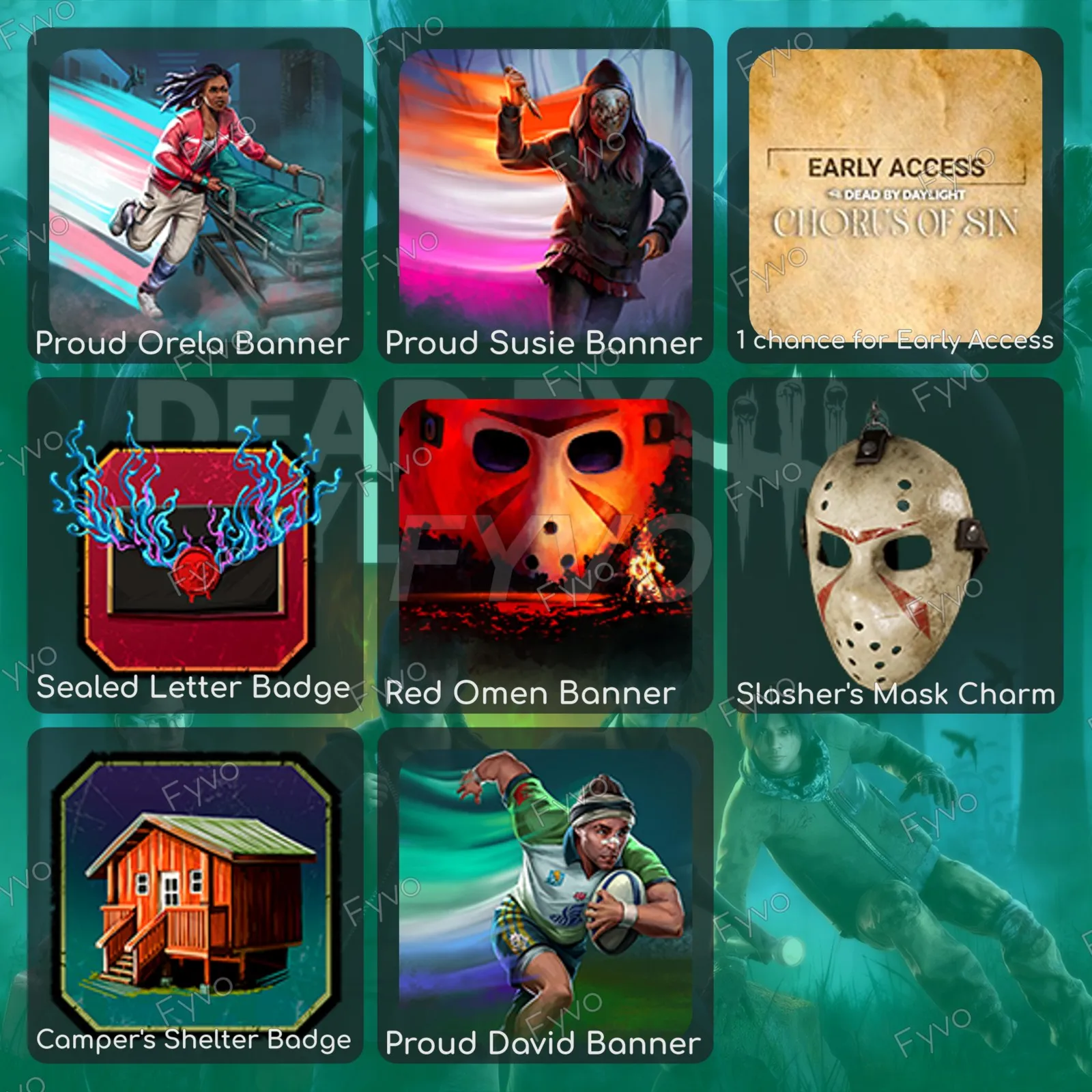 Dead by Daylight〖TWITCH DROPS / ТВИЧ ДРОПС〗8+ НАГРАД • ПРЕДМЕТЫ • СКИНЫ
