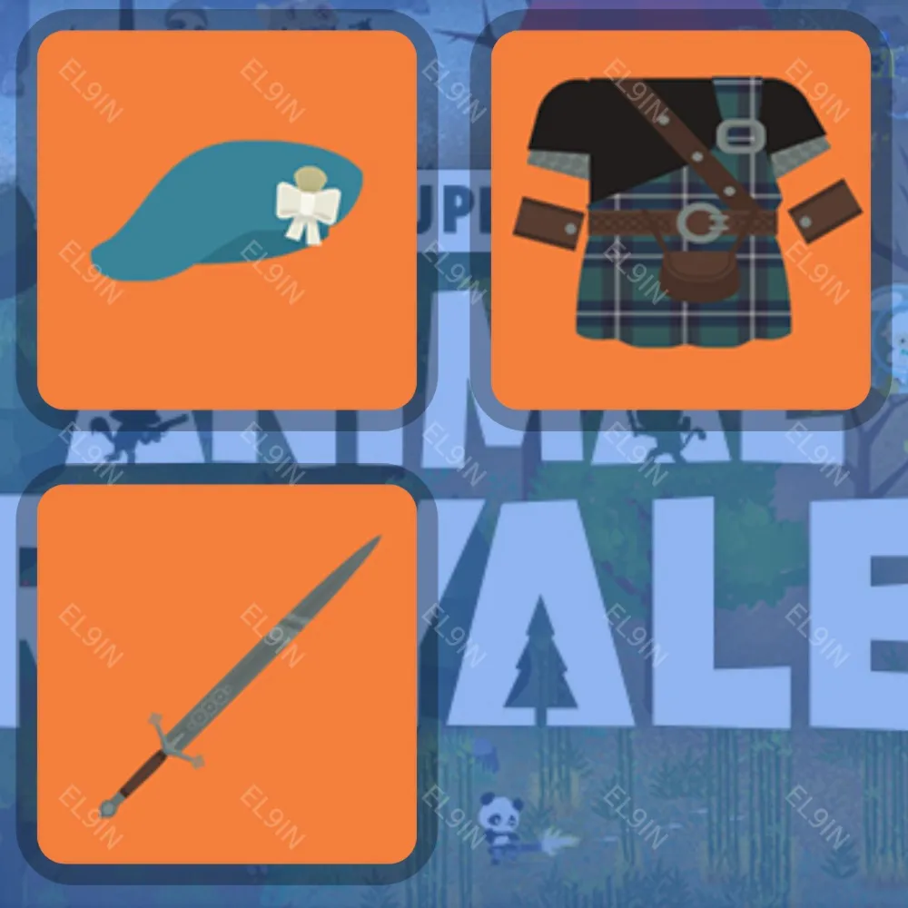 Super Animal Royale Твич Дропсы 3 предметов +