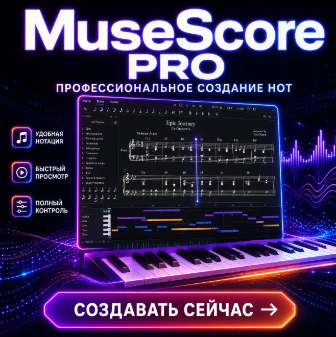 MuseScore PRO account 7 Days Warranty