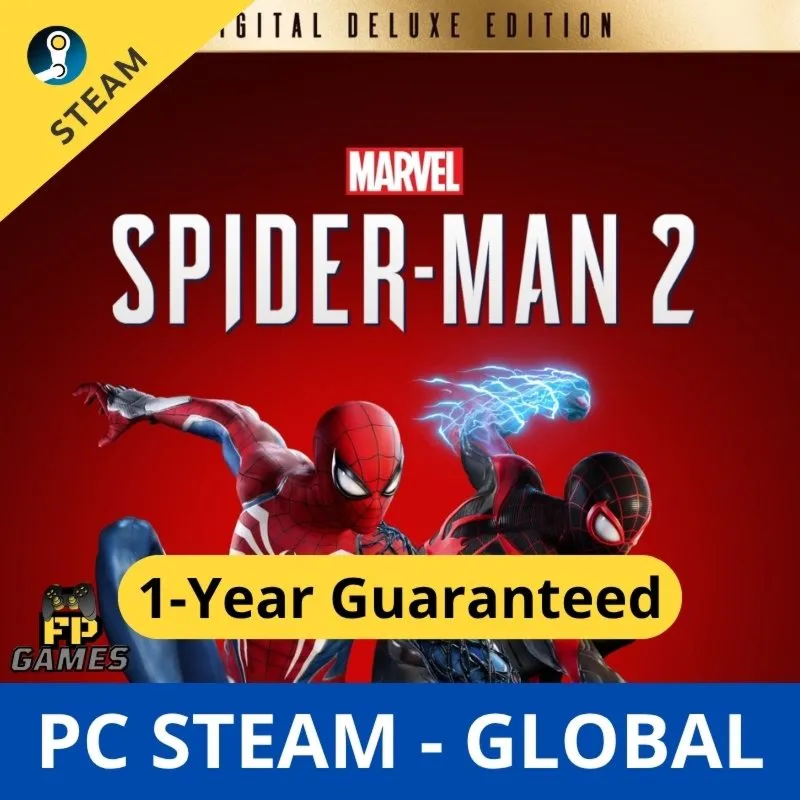 MARVEL SPIDER-MAN 2 DELUXE EDITION | PC STEAM GLOBAL | INSTANT DELIVERY