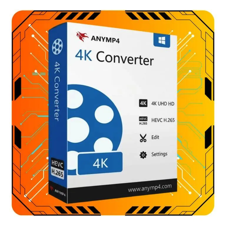 AnyMP4 4K Converter Код регистрации на 1 год