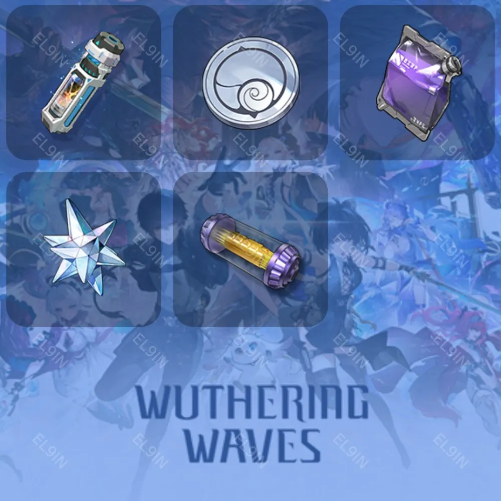 ⭐Wuthering Waves Твич Дропсы 5 предметов +