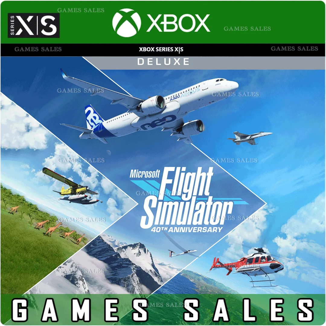 Microsoft FLIGHT SIMULATOR DELUXE 40TH ANNIVERSARY