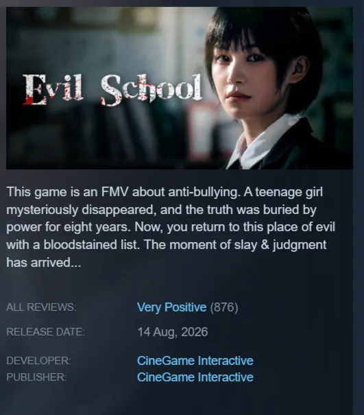 GLOBAL | Evil School | Steam KEY