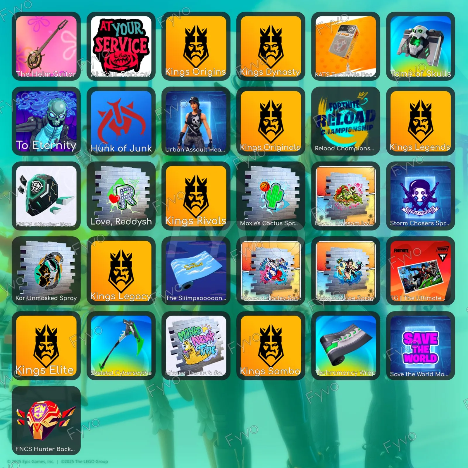 Fortnite〖TWITCH DROPS〗31+ REWARDS • ITEMS • SKINS