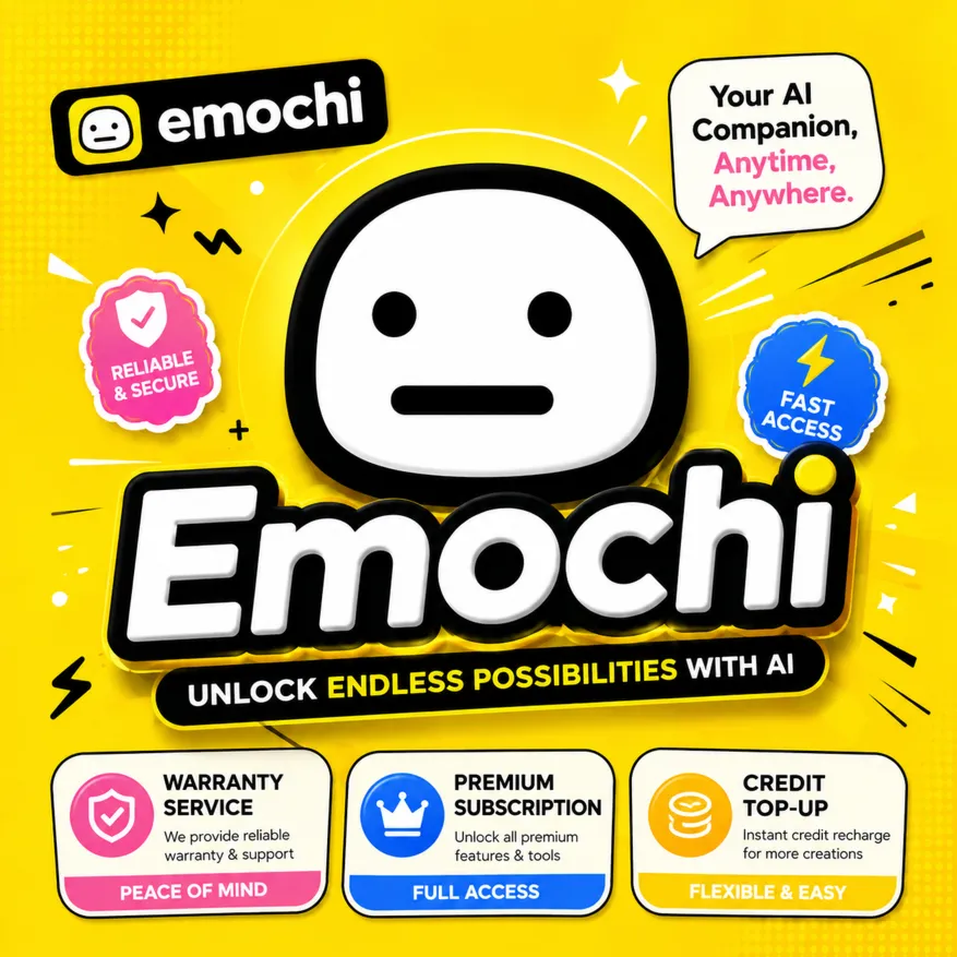 Emochi | Plus, Ultra, Top-up | To your account