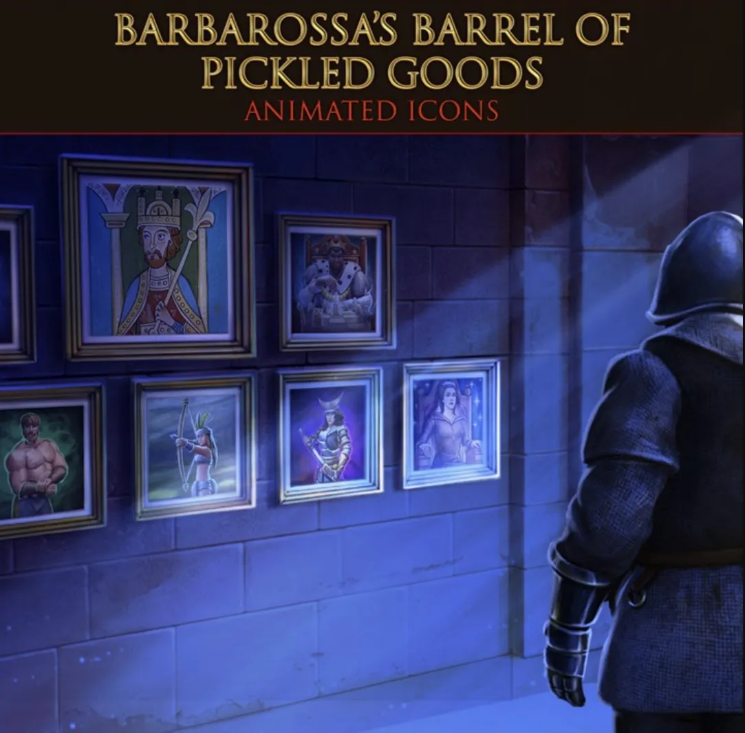 Age of Empires II: DE – Barbarossa’s Barrel of Pickled Goods Animated Icons Steam RU