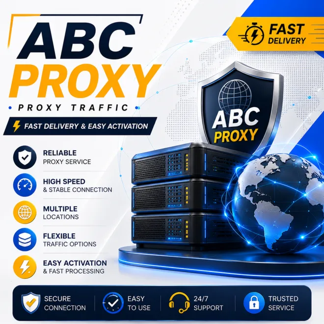 ABC Proxy – Прокси-трафик | Быстрая доставка и активация | ABCProxy
