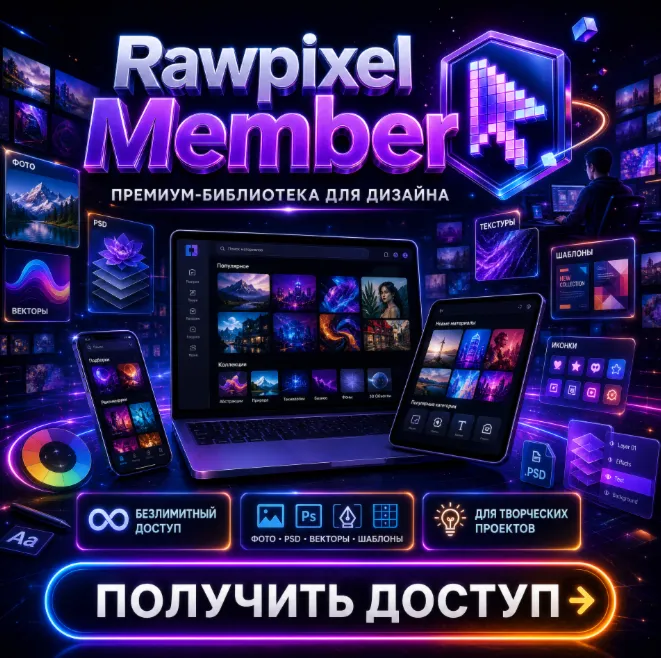 rawpixel участник загрузил 600 файлов 1 месяц
