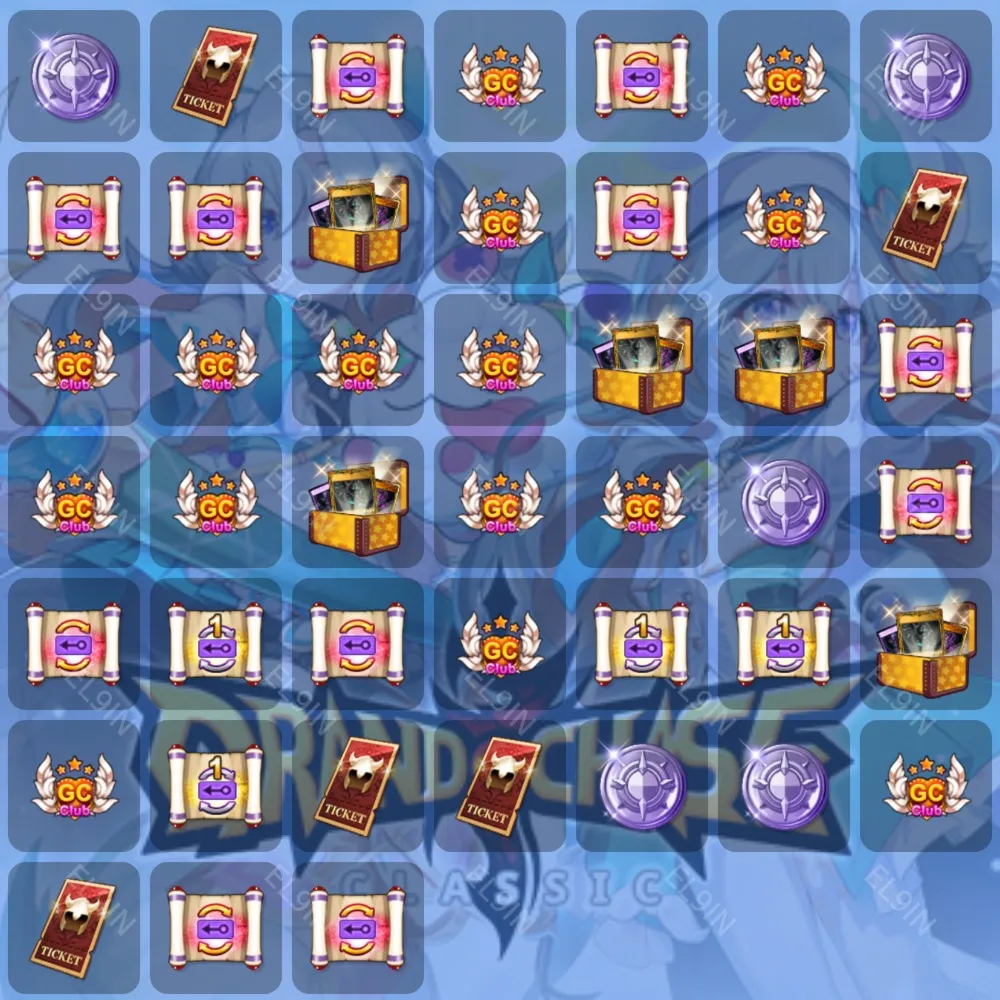 🎶Grand Chase Classic👾Twitch Drops🎈45 items + 🎁