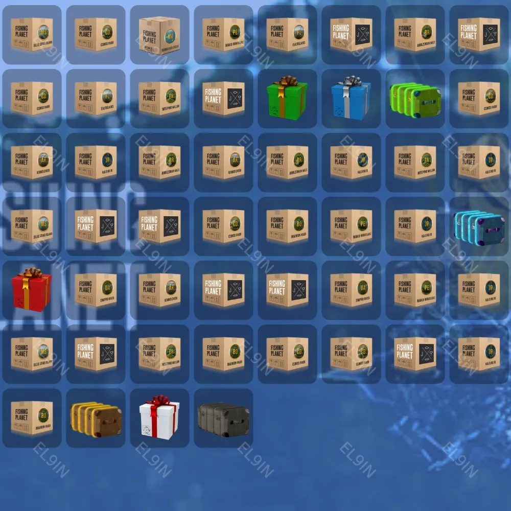 🏅Fishing Planet👾Twitch Drops🎉52 items + 🎁