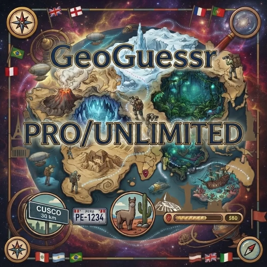 Купить аккаунт GeoGuessr PRO | 1 МЕСЯЦ