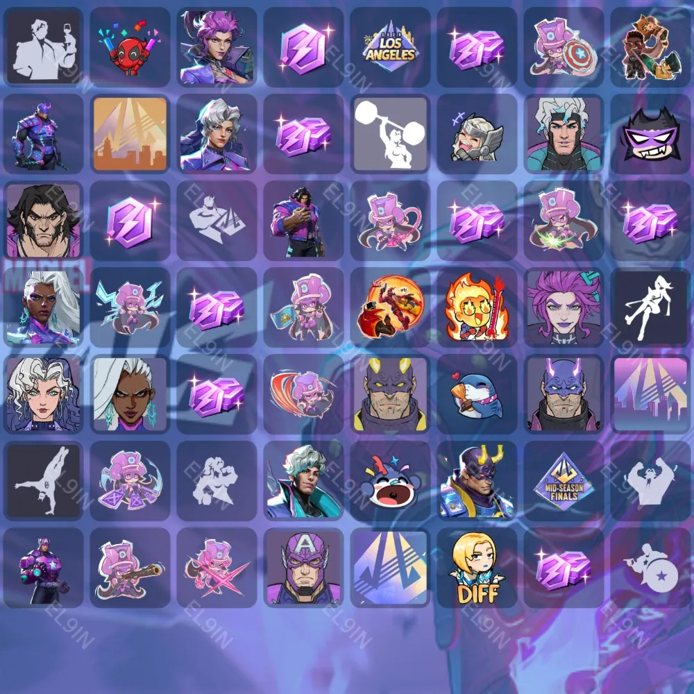 🧨Marvel Rivals👾Twitch Drops🎲56 items + 🎁