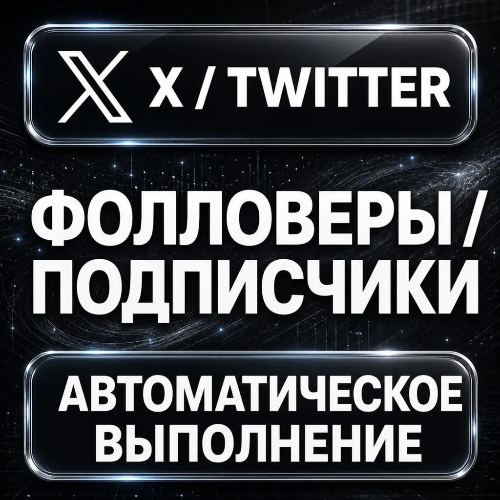 X (Twitter) — Фолловеры и подписчики