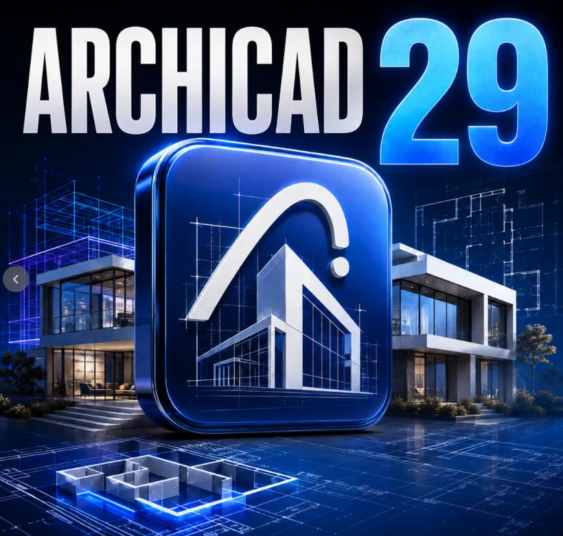 Активация подлинного серийного номера Archicad 29 – | 1 год/3 года |Windows/macOS