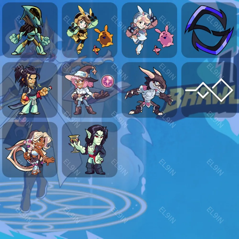 🌌Brawlhalla💎Twitch Drops🌟10 items + 🎁