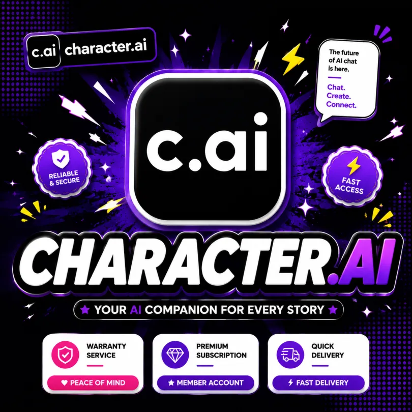Character.ai+ PLUS | Подписка на ваш аккаунт на 1 месяц