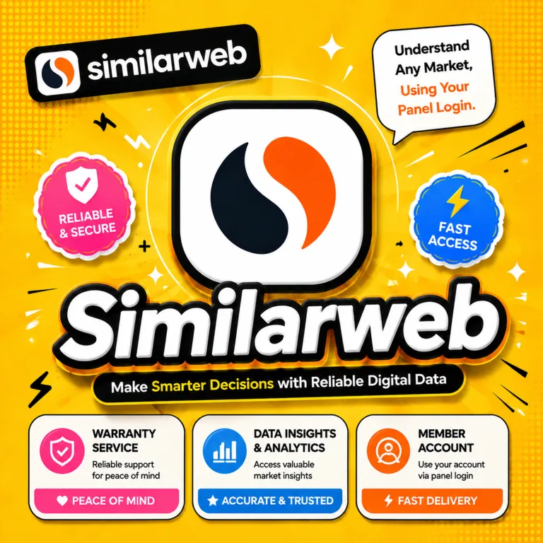 Подписка на аккаунт similarweb Pro Гарантия 1 месяц