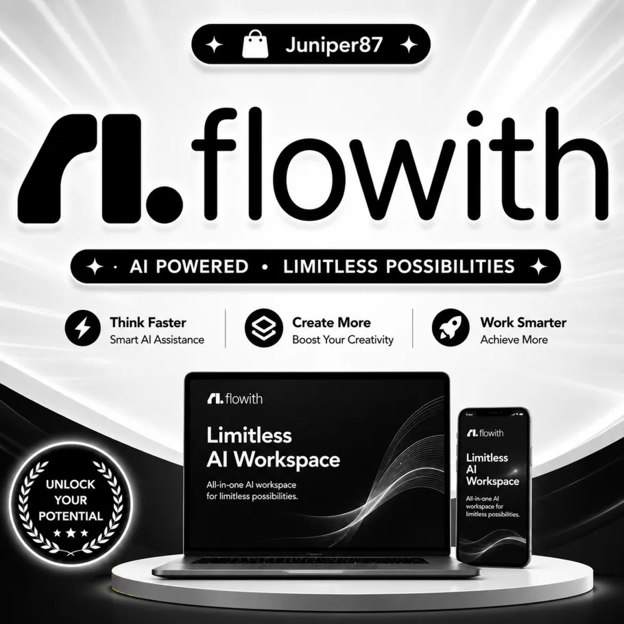 Flowith AI Пополнение 14000 кредитов (без входа)