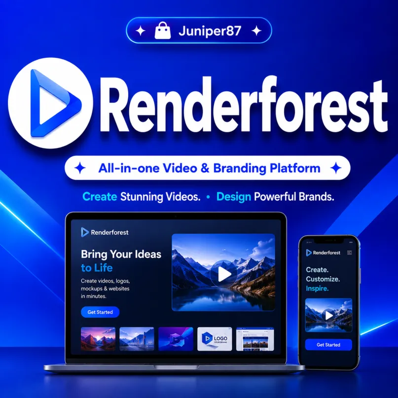 Renderforest Lite/PRO | 1 месяц до вашего счёта