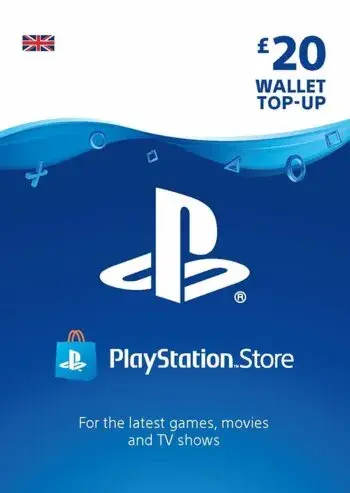 Playstation Network PSN £20 (UK) - без комиссии