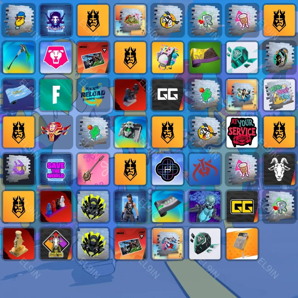 📢Fortnite📢Twitch Drops⚜️55 items + 🎁