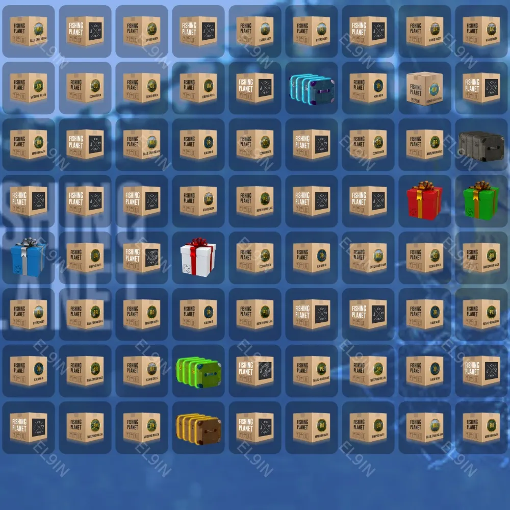 Fishing Planet Твич Дропсы 72 предметов +