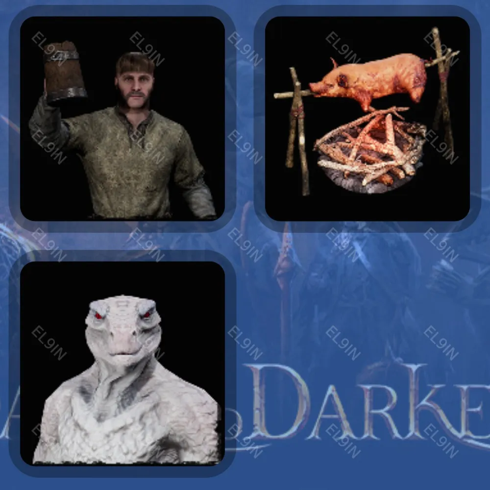 Dark and Darker Твич Дропсы 3 предметов +