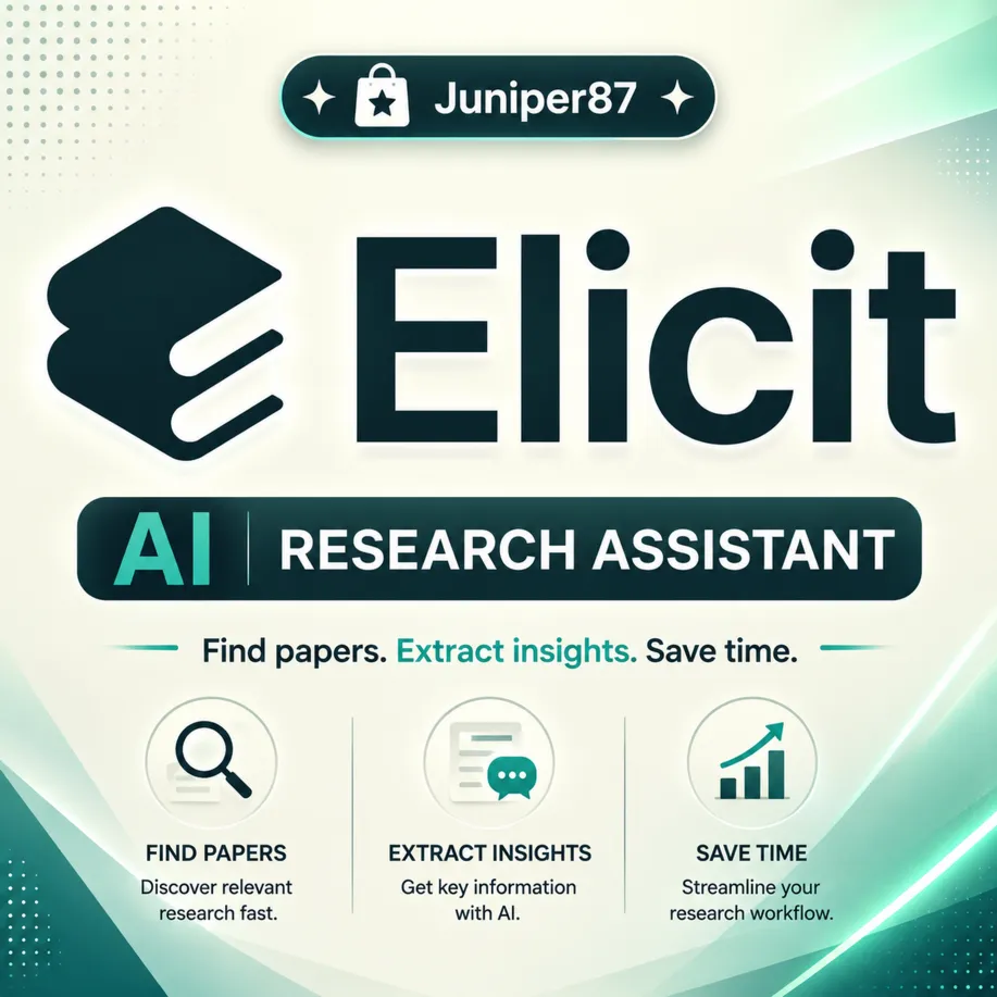 Подписка Elicit Plus/PRO на 1 месяц для вашего аккаунта