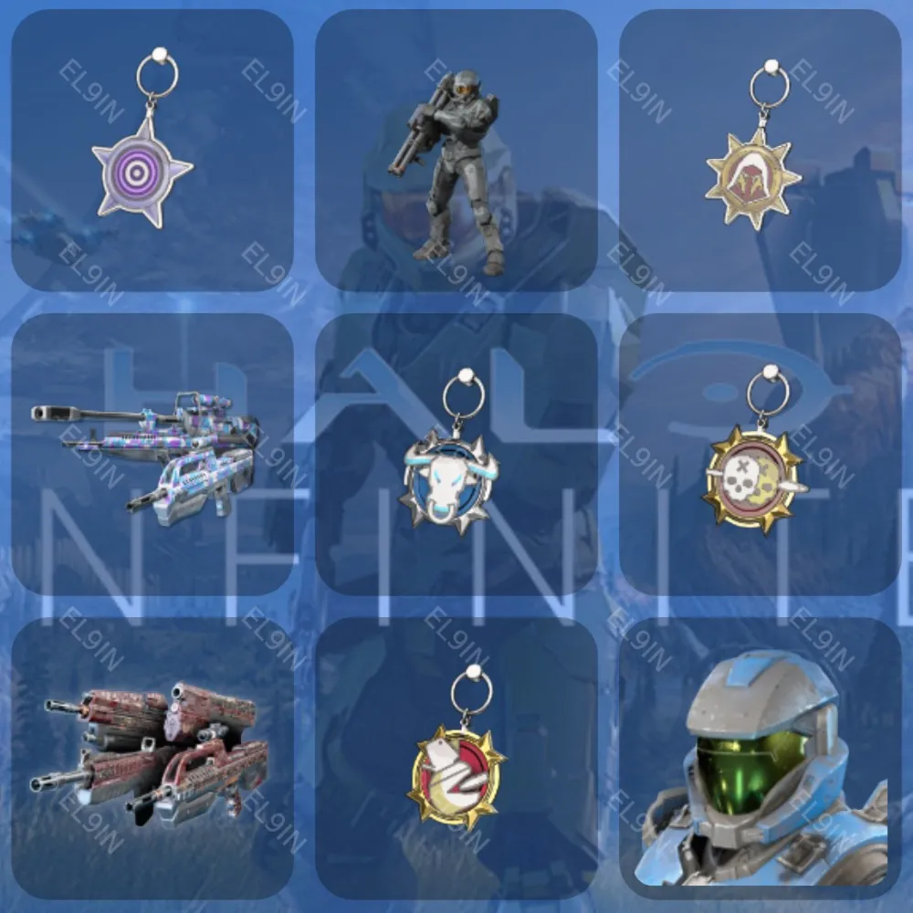 Halo Infinite Твич Дропсы 9 предметов +